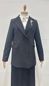 AYNAZ 140226 BROŞLU BLAZER