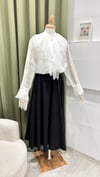 EKRUTEX 3203 BELİ LASTİKLİ ETEK