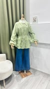 FUSHYA 26043 SİMLİ BALON KOL CEKET