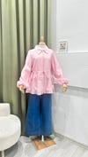 FUSHYA 26043 SİMLİ BALON KOL CEKET