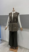 FUSHYA 51235 TAŞLI KÜRK YELEK