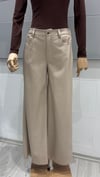FUSHYA 51268 DERİ PANTOLON