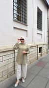 KİSRA 2003 KOL VE YAKA FİSTOLU GÖMLEK