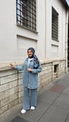 MAGAZİN 7588 İPLİ GABARDİN TAKIM