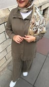 MAGAZİN 7588 İPLİ GABARDİN TAKIM