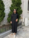 MERSERİZE TAŞLI ELBİSE