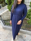 MERSERİZE TAŞLI ELBİSE