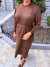 MERSERİZE TAŞLI ELBİSE