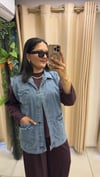 MODA ERÇİN 4116 KOT YELEK