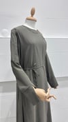 MODA ERÇİN 818 YAKASI TOKALI ELBİSE