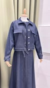 MODA ERÇİN 822 KOT ELBİSE
