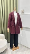 NOŞHE 3079 ASTARSIZ BLAZER CEKET