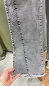 NOŞHE 4590 TAŞLI GENİŞ PAÇA PANTOLON