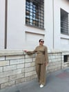 NOUN 1150 ÇİZGİLİ KETEN TAKIM