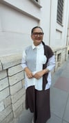 NOXS 5799 ÇİZGİLİ TAŞLI GÖMLEK