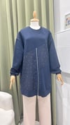 PUANE 10769 FERMUAR VE TAŞLI SWEAT