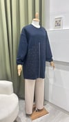 PUANE 10769 FERMUAR VE TAŞLI SWEAT