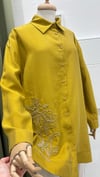 PUANE 10793 ÇİÇEK DSNLİ GÖMLEK