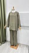 PUANE 14493 BROŞLU PANTOLONLU TAKIM