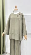PUANE 14493 BROŞLU PANTOLONLU TAKIM