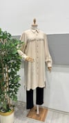 SERİL 7215 YAKA TAŞLI TUNİK