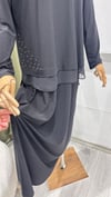 ŞURA 6067 SANDY ELBİSE BLUZ TAKIM