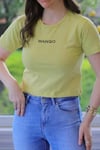  YEŞİL KISA  OVERSIZE T-SHIRT