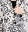 ALBA MODA ORJ DESENLİ İÇİ ASTARLI CEKET