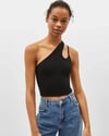 BRSHK ORJ BLACK ÇİFT ASKILI CROP BODY