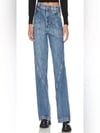 FREE PEOPLE ORJ KOYU MAVİ PLAZZO MODELLİ JEAN