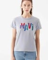 LEYLAK LOGO BASKILI T-SHIRT