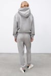 ORJ MARKA GRİ DESENLİ OVERSIZE SWEATSHIRT
