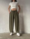 OYSHO MODEL YEŞİL KONFORT DELUKS MODAL ŞALVAR PANTOLON