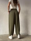 OYSHO MODEL YEŞİL KONFORT DELUKS MODAL ŞALVAR PANTOLON