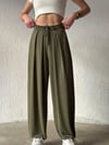 OYSHO MODEL YEŞİL KONFORT DELUKS MODAL ŞALVAR PANTOLON