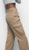 PL AND BR ORJ KARGO CEP DENİM PANTOLON