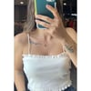 RESERVED ORJ İP ASKILI FIRFIRLI CROP BODY