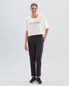 SKECHERS ORJ KREM BASKILI KISA T-SHIRT
