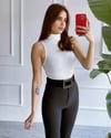 STRADIVARIUS ORJ BEYAZ BODYSUIT