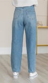 ZR ORJ NORMAL BEL DISTRESSED MOM JEAN
