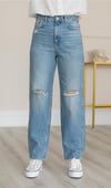 ZR ORJ NORMAL BEL DISTRESSED MOM JEAN
