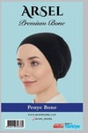 ArSel Dikişli Düz Bone Siyah