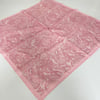 ARSEL MODA Soft Pamuklu Eşarp İtalyan Dikişli Pembe Serisi  LRB6903