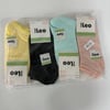 Bayan Pastel Patik Çorap 12'li CDA0690