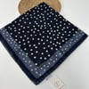 Locella Soft Pamuklu Eşarp Lacivert Serisi LDFF8006