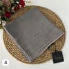 Lop'res Soft Pamuklu Eşarp Açık Gri LDNA0504