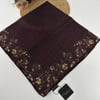 Lop'res Soft Pamuklu Eşarp Kahverengi  LDN7307