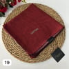 Lop'res Soft Pamuklu Eşarp Kırmızı LDNA0519
