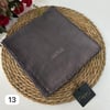 Lop'res Soft Pamuklu Eşarp Koyu Gri LDNA0513
