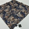 Lop'res Soft Pamuklu Eşarp Lacivert Serisi  LDN9307